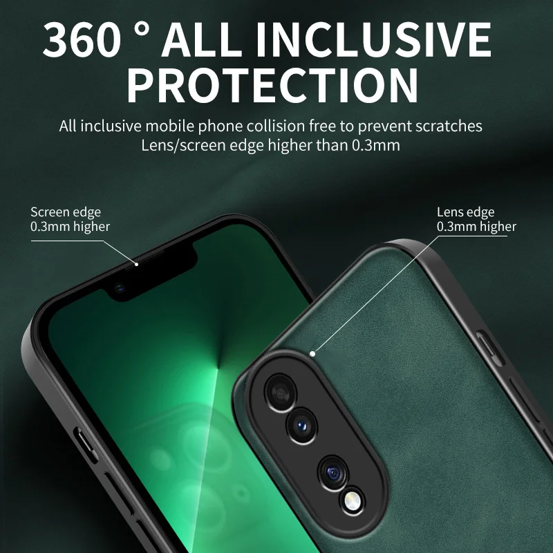 Luxury Magnetic Leather Case For Honor WIN RT 500 400 MAgic 8 Pro AIR Lite Ultra Power2 Cover Silicone Protection Phone Case