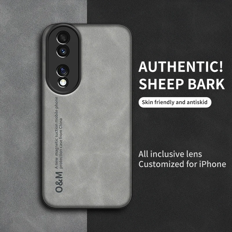 Luxury Magnetic Leather Case For Honor WIN RT 500 400 MAgic 8 Pro AIR Lite Ultra Power2 Cover Silicone Protection Phone Case