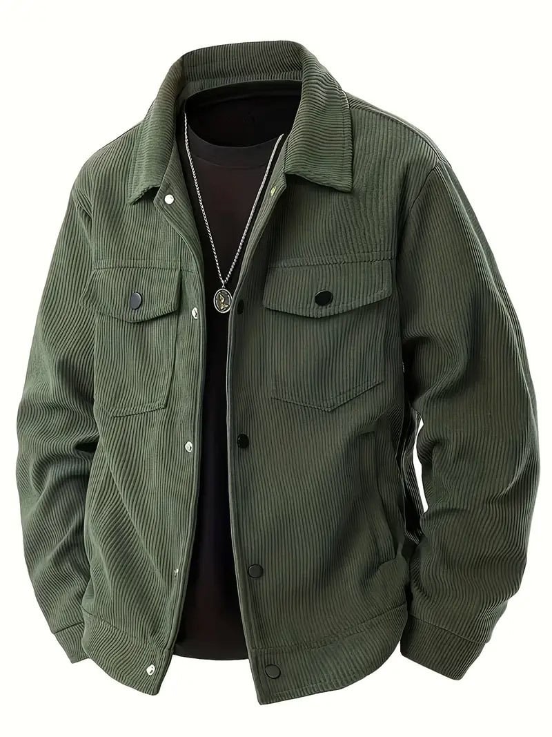 Men's New Fashion Autumu Winter Casual Coats Jackets Long Top Sleeve Leisure Lapel Business Commuting Clothes Clothing Outerwear