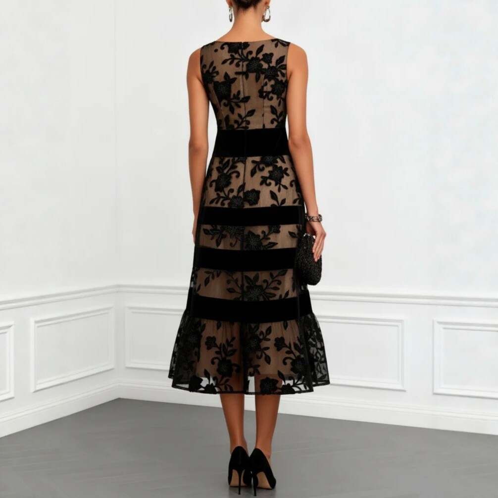 Free delivery of high-quality 2026 new summer women's clothing hot selling mesh plush slim fit dress