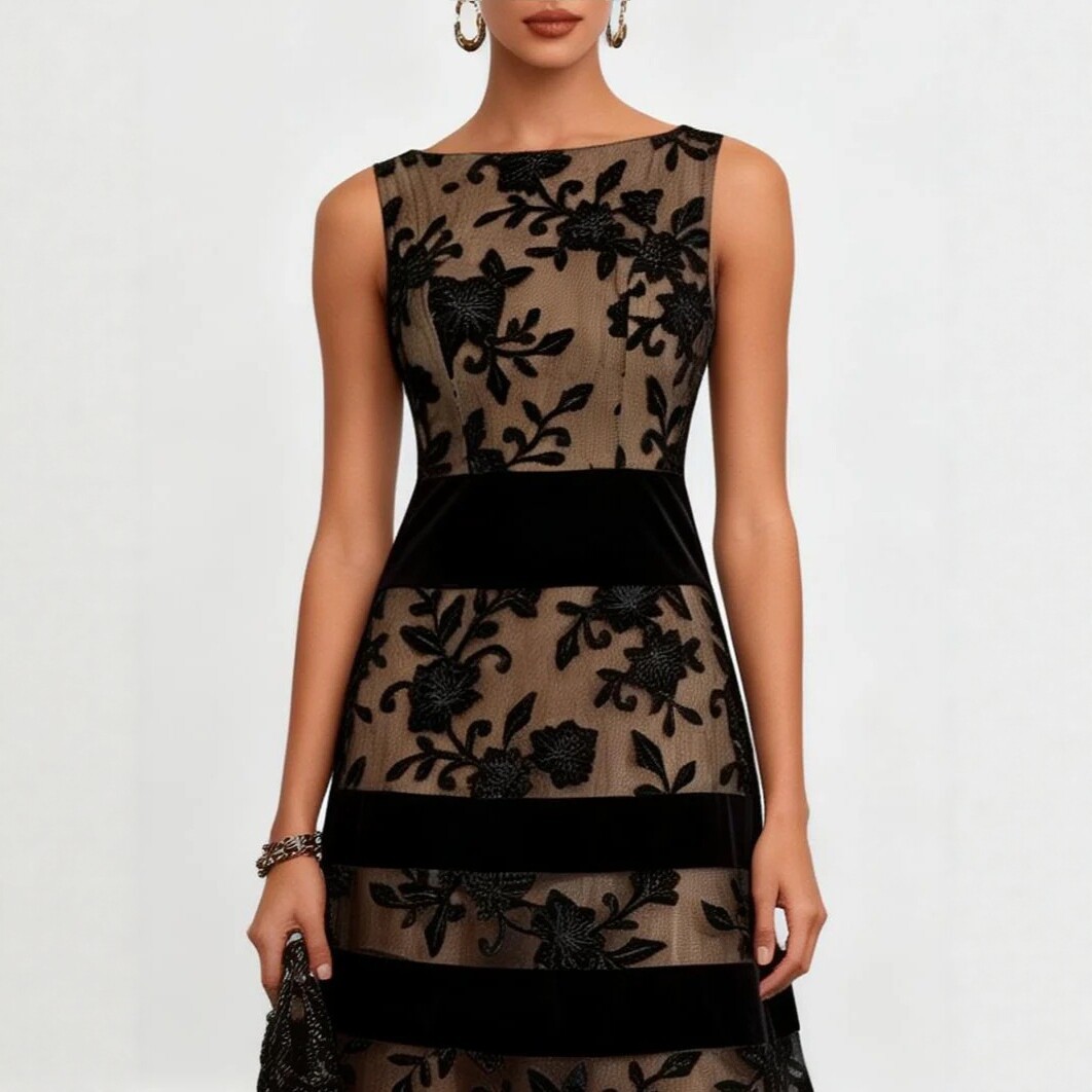 Free delivery of high-quality 2026 new summer women's clothing hot selling mesh plush slim fit dress