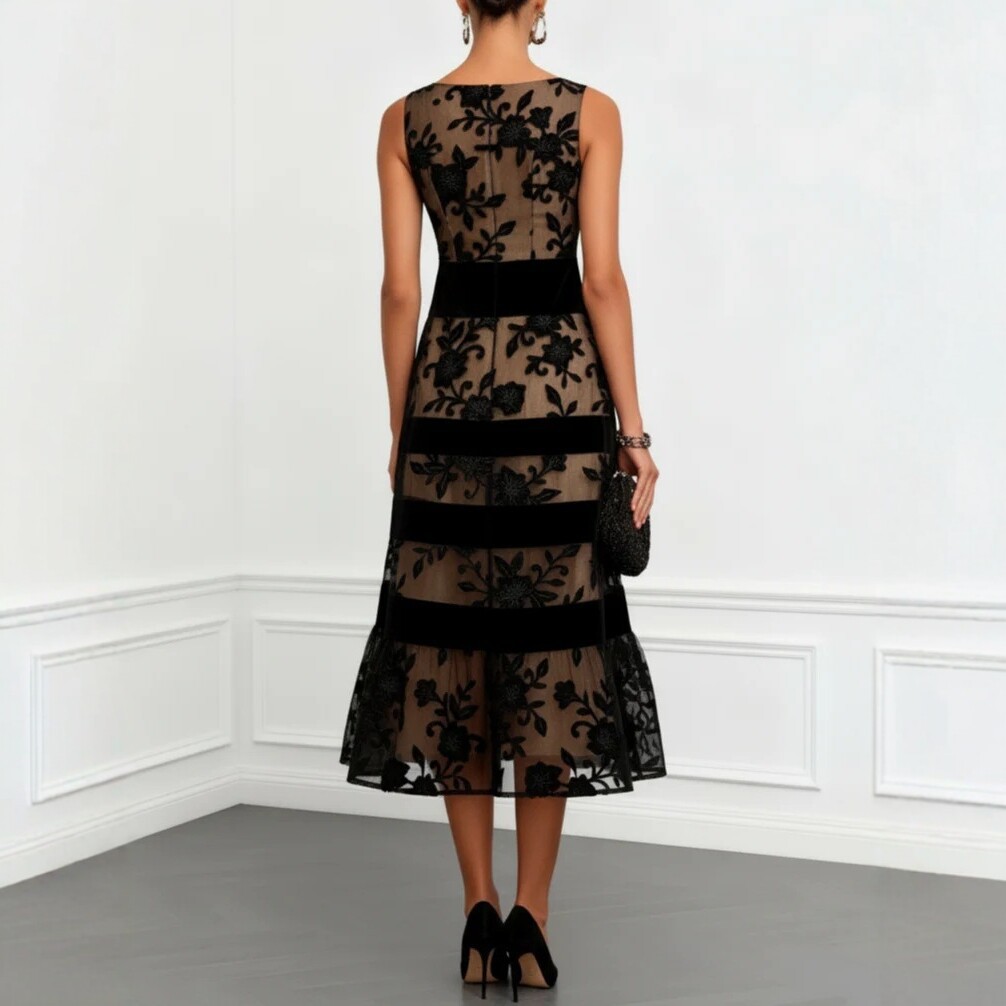 Free delivery of high-quality 2026 new summer women's clothing hot selling mesh plush slim fit dress