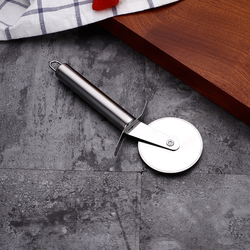 Pizza Cutter Stainless Steel Pizza Knife Cake Bread Pies Round Knife Pastry Pasta Dough kitchen Baking Tools