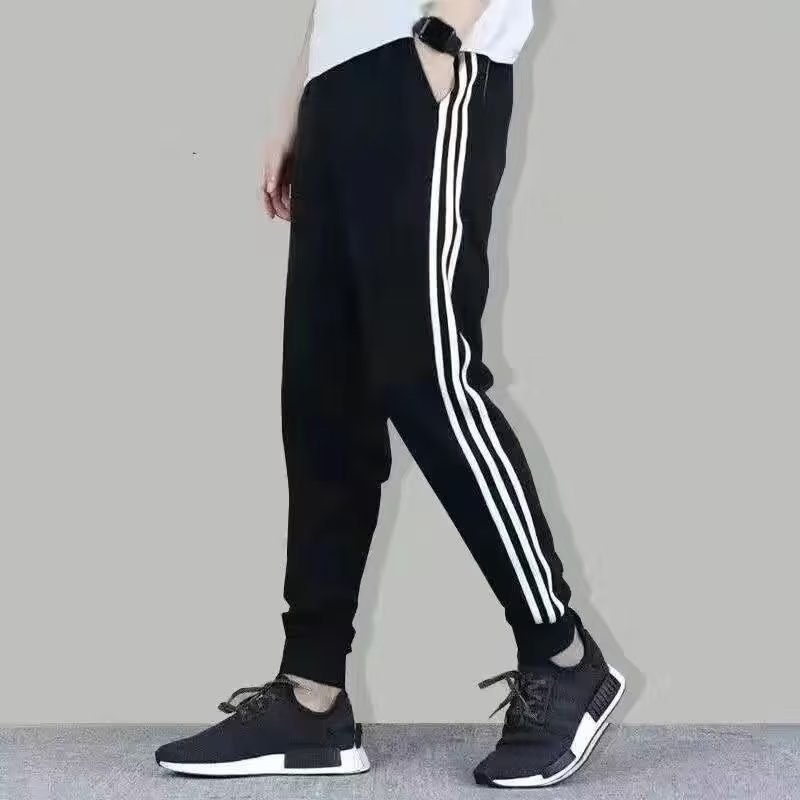 Fashionable trendy Plus-size men's clothing stand up collar long sleeved zipper sweatshirt sports pants two-piece set