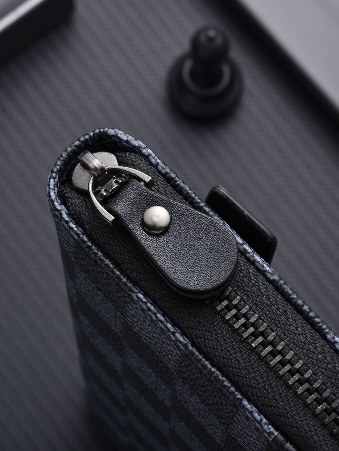 Fashionable new business casual men's wallet long  large capacity  multi slot zipper bag  ID bag  multifunctional wallet