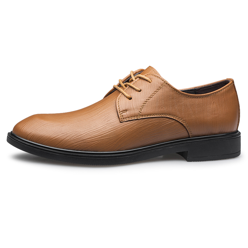 SocNoDn Men's Handmade Shoes 2026 Spring Autumn Casual Leather Shoes Male Business Footwear Walking Shoes Comfortable