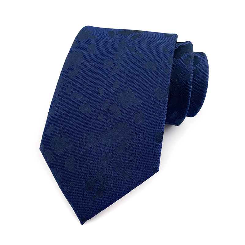 Design Wedding 8CM Men Tie Jacquard Paisley Flower Neckties for Men Daily Wear Business Party Groom Collar Accessories Gift