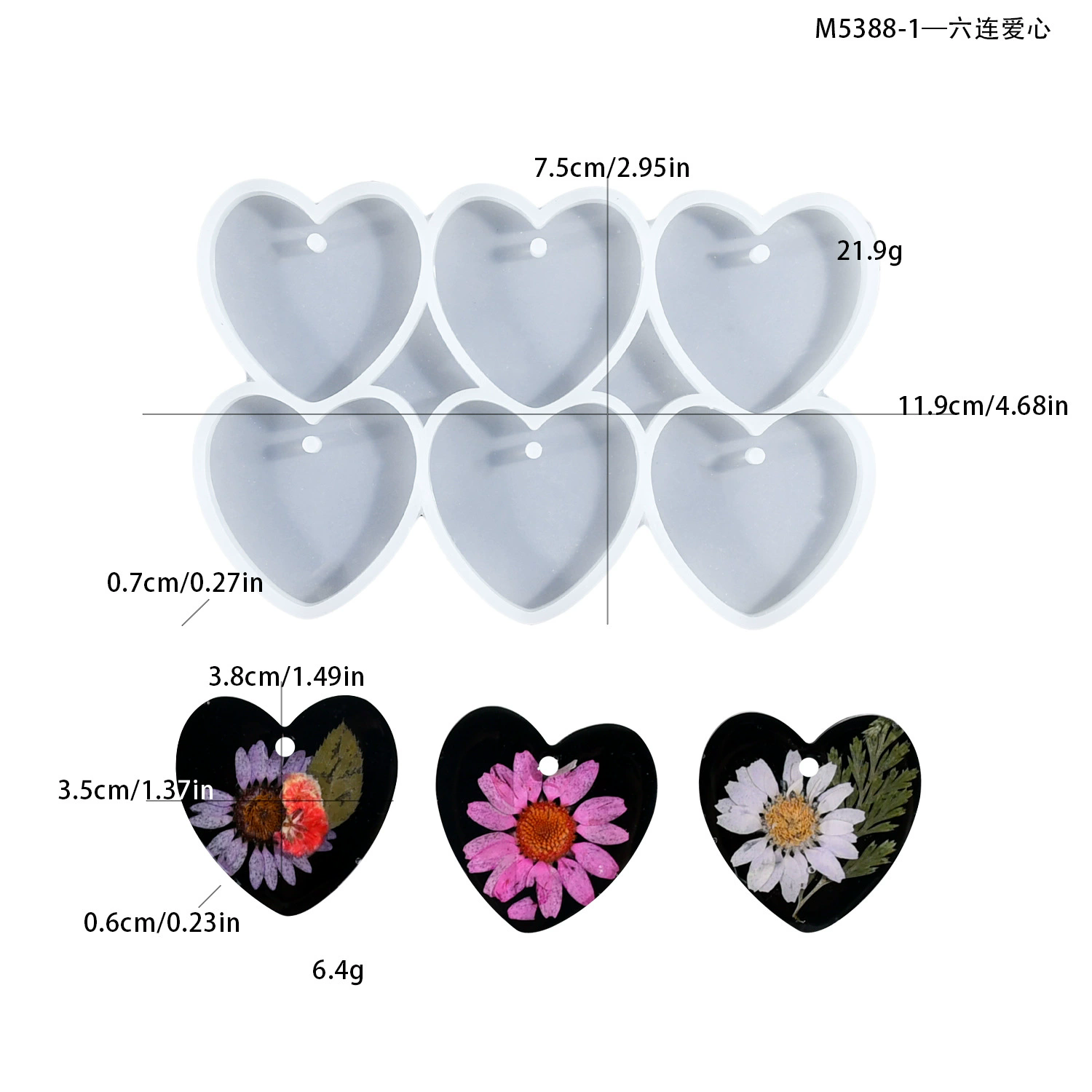 Mould New DIY Resin Casting Molds Butterfly Heart Moon Earrings Pendant Silicone Mold Christmas Keychain Accessories