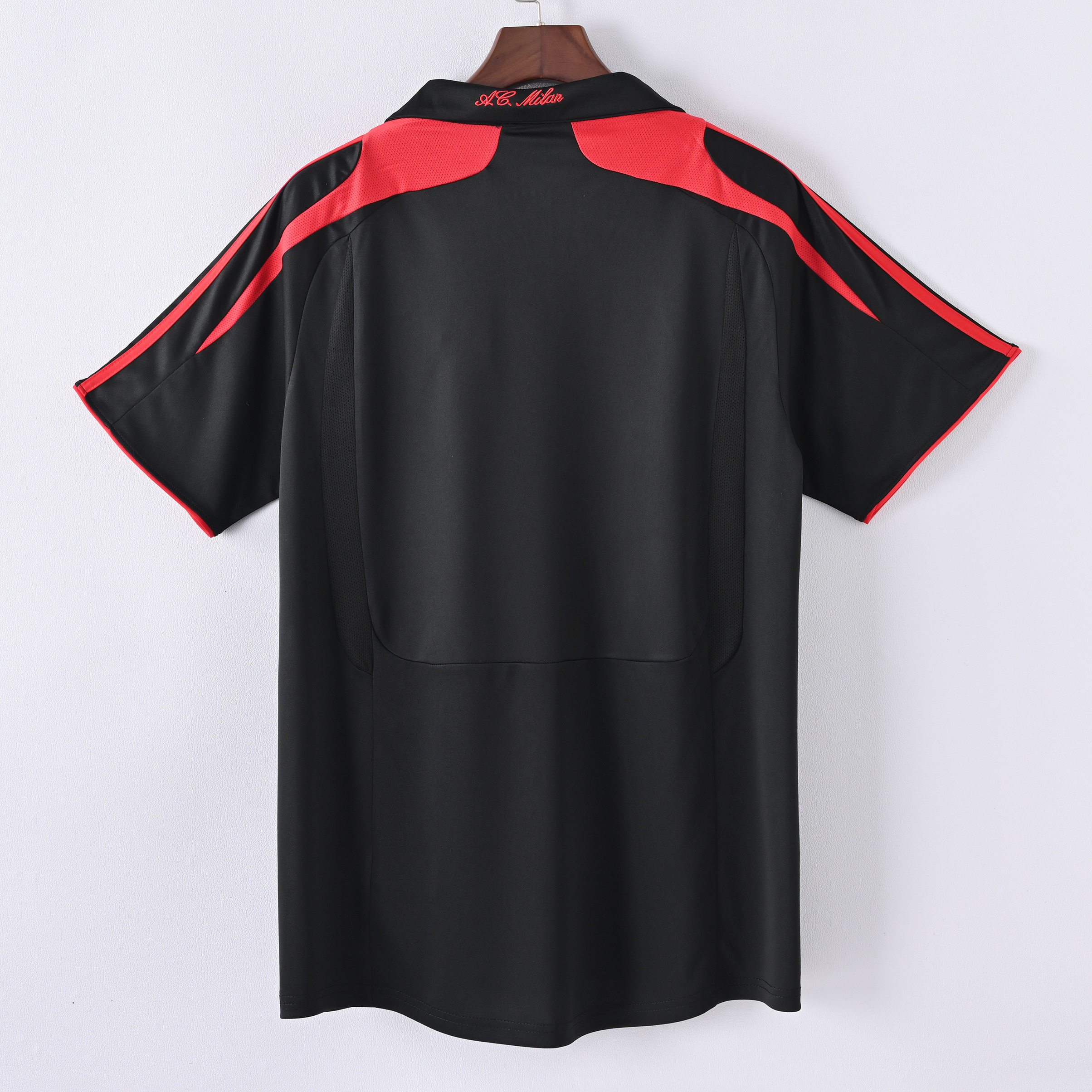2007 2008 AC Milan Classic Away Soccer Jerseys 07 08 AC Milan Retro Football Shirt S-XXL