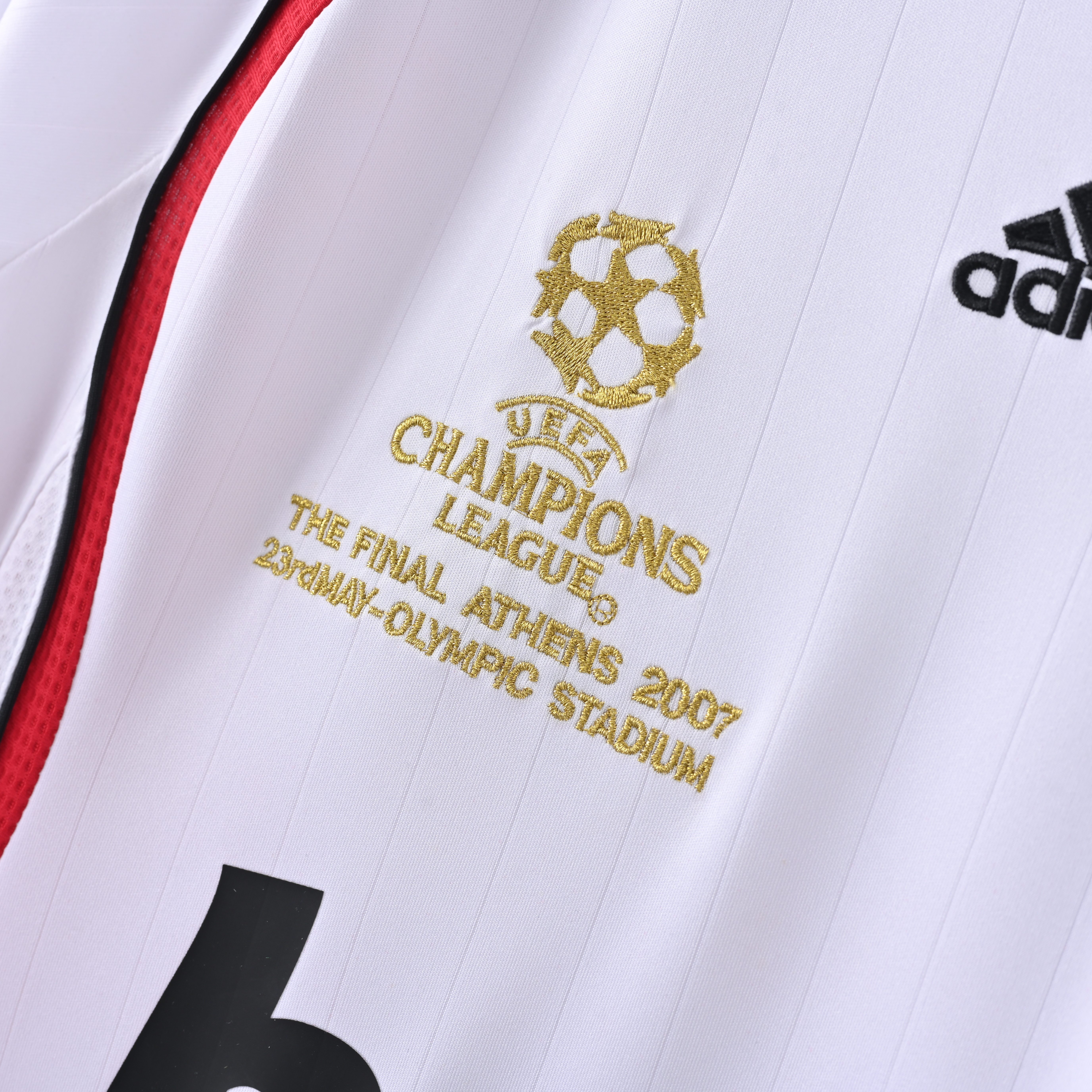 2006 2007 AC Milan Classic Home Soccer Jerseys 06 07 AC Milan Retro Football Shirt S-XXL