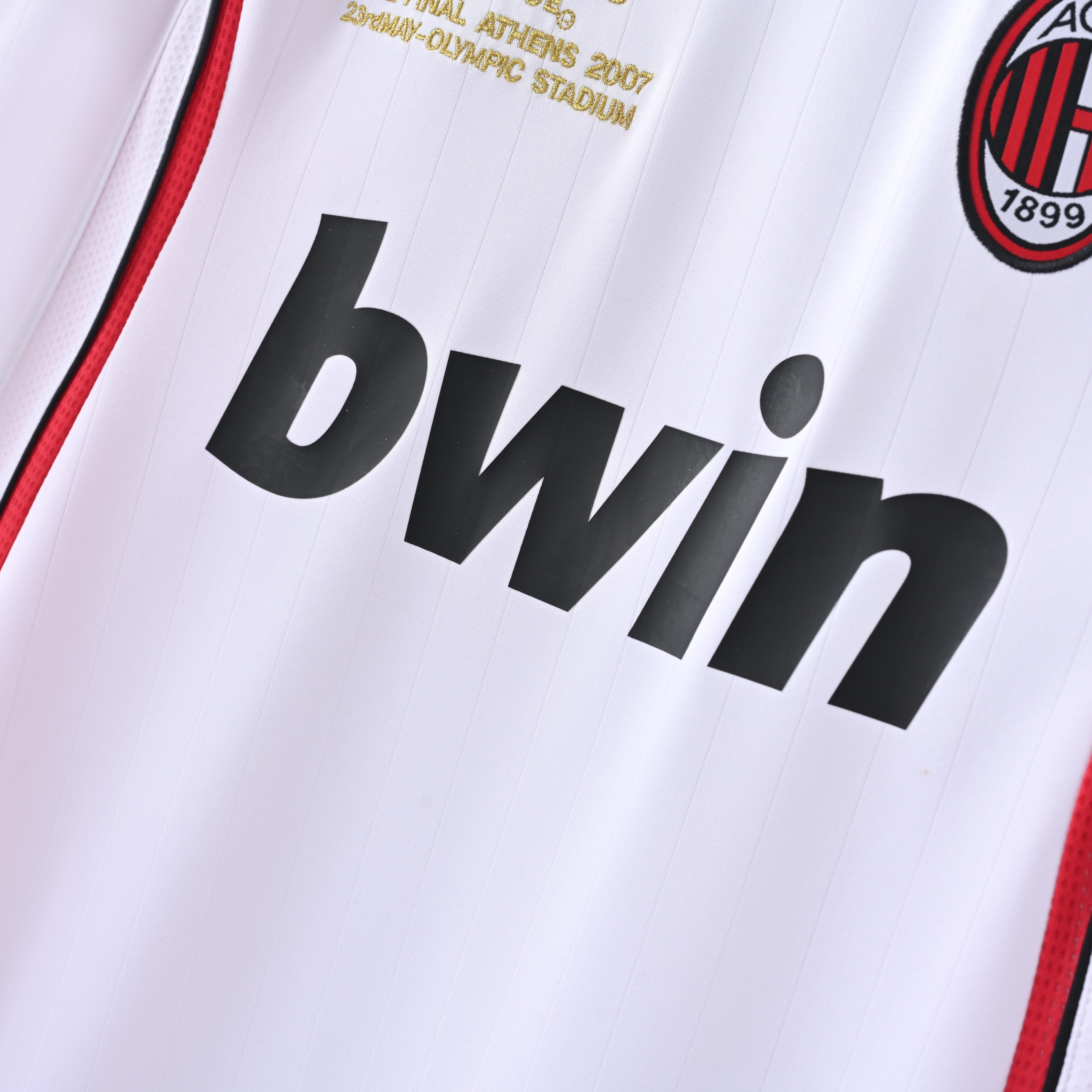 2006 2007 AC Milan Classic Home Soccer Jerseys 06 07 AC Milan Retro Football Shirt S-XXL