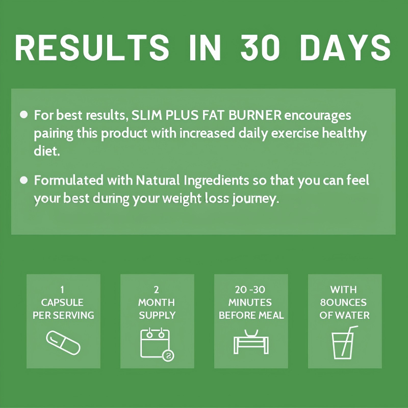 Fat burning tablets loss weight diet capsule slimming pill Capsules Natural Detox Beauty 60 Capsules