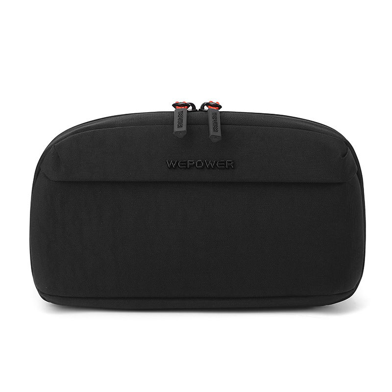 WEPOWER New Digital Data Cable Storage Bag Card bag Multi layer storage bag travel Portable Handbag