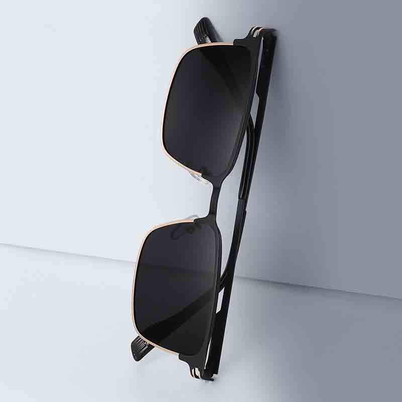 Lightweight Square Metal UV400 Polarized Sun Glasses TAC Lens Unisex Fashion Eyewear Fit Cycling Daily Party Casual Outdoor Wear