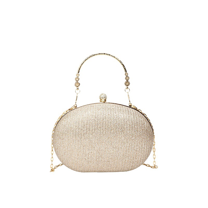 Ladies' trendy bag  new fashionable bright star shoulder bag  ladies' versatile casual light luxury chain crossbody box bag