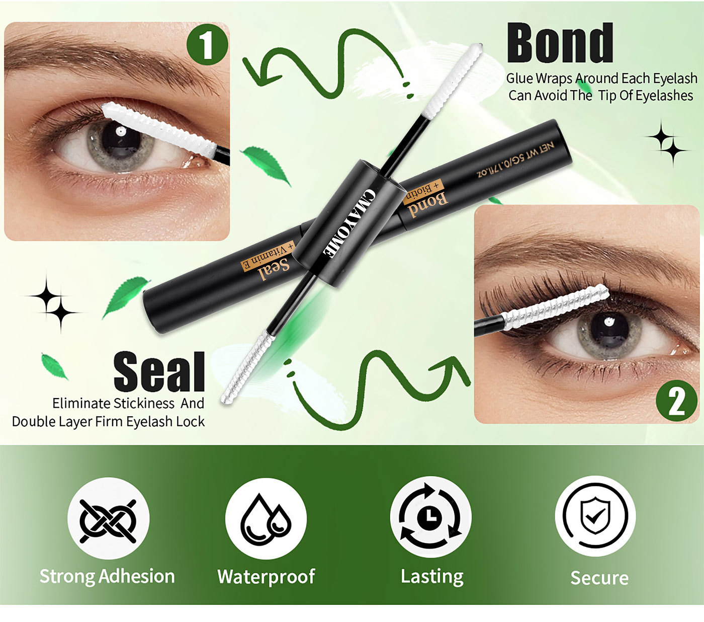 530 Fans Mix Length Eyeslash Extension Personal Eye Lash Professional Makeup Individual Cluster Grafting Wholesal False Eyelash