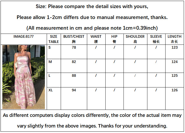 Free delivery of high-quality 2026 new summer women's clothing hot selling strapless sleeveless slim fit dress
