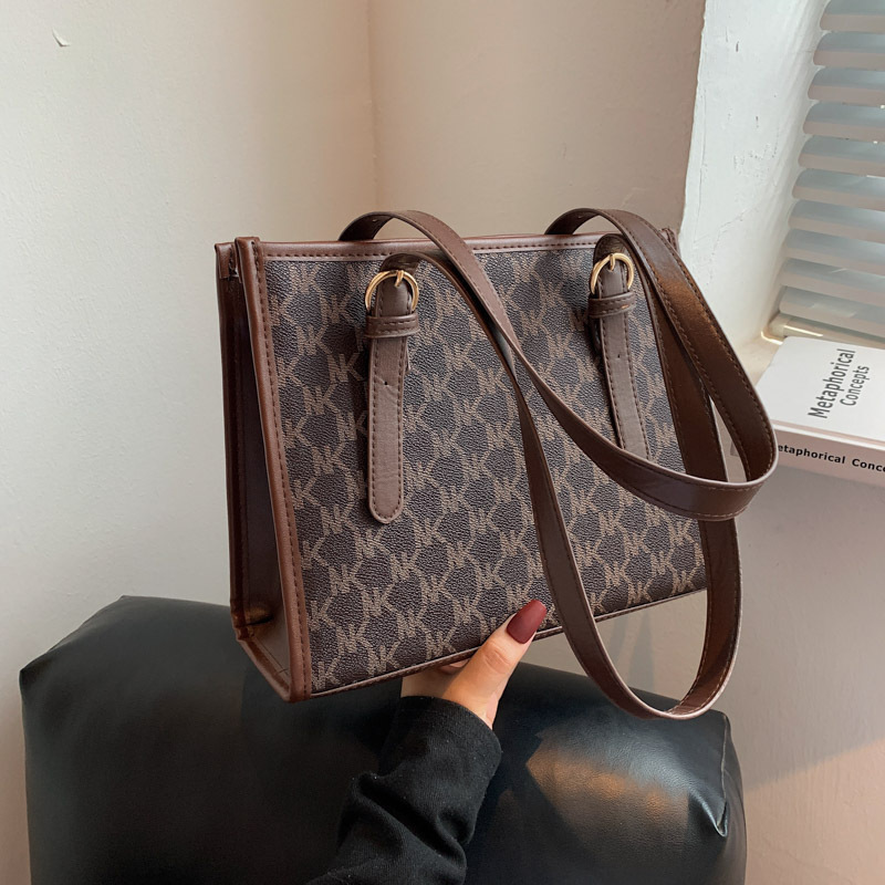 New European and American Tote Bags Fashion Ladies Handbags Large-capacity Commuter Printing Bags Shoulder Bags