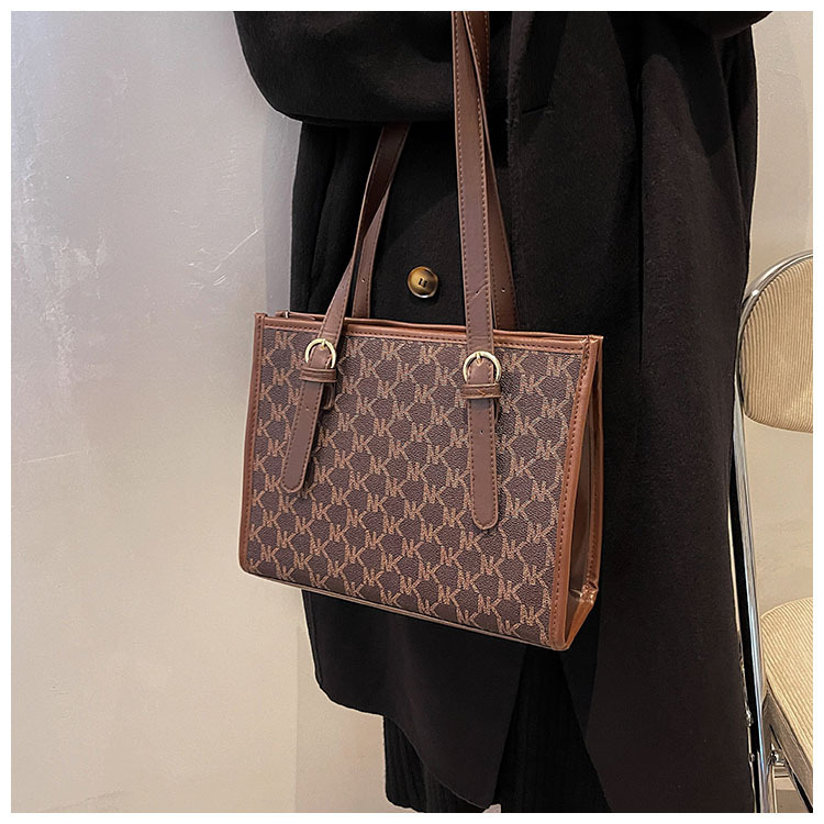 New European and American Tote Bags Fashion Ladies Handbags Large-capacity Commuter Printing Bags Shoulder Bags