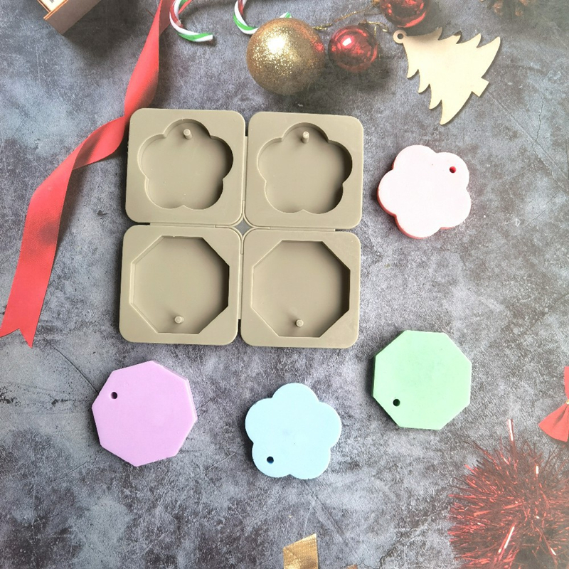 Round Star Soap Silicone Mold Aromatherapy Wax Candle Plaster Epoxy Gumpaste Fondant Pastry Mould