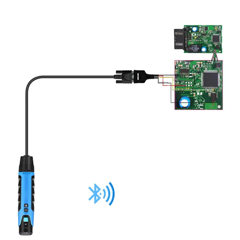 MCU Wiring Harness V1.1 for VVDI Large Tablet, Dedicated Programming Cable