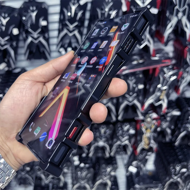 Aluminum Frameless Case For POCO  M7 M6 Civi 5 4 3 2 Pro 4G 5G Rotating Bracket Shell Metal Rimless Shockproof Cover