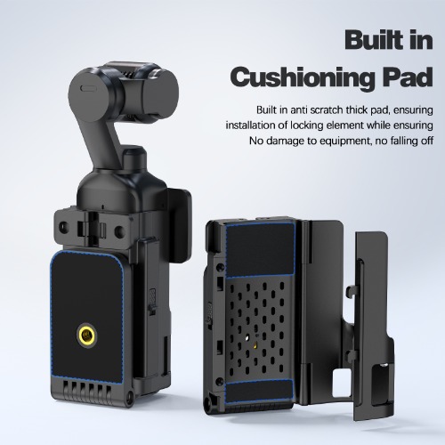 Magnetic Mount Stand Compatible with DJI Osmo Pocket 4 Accessories Clamp Magnet Suction Holder on Desktop/Vertical Adjustable