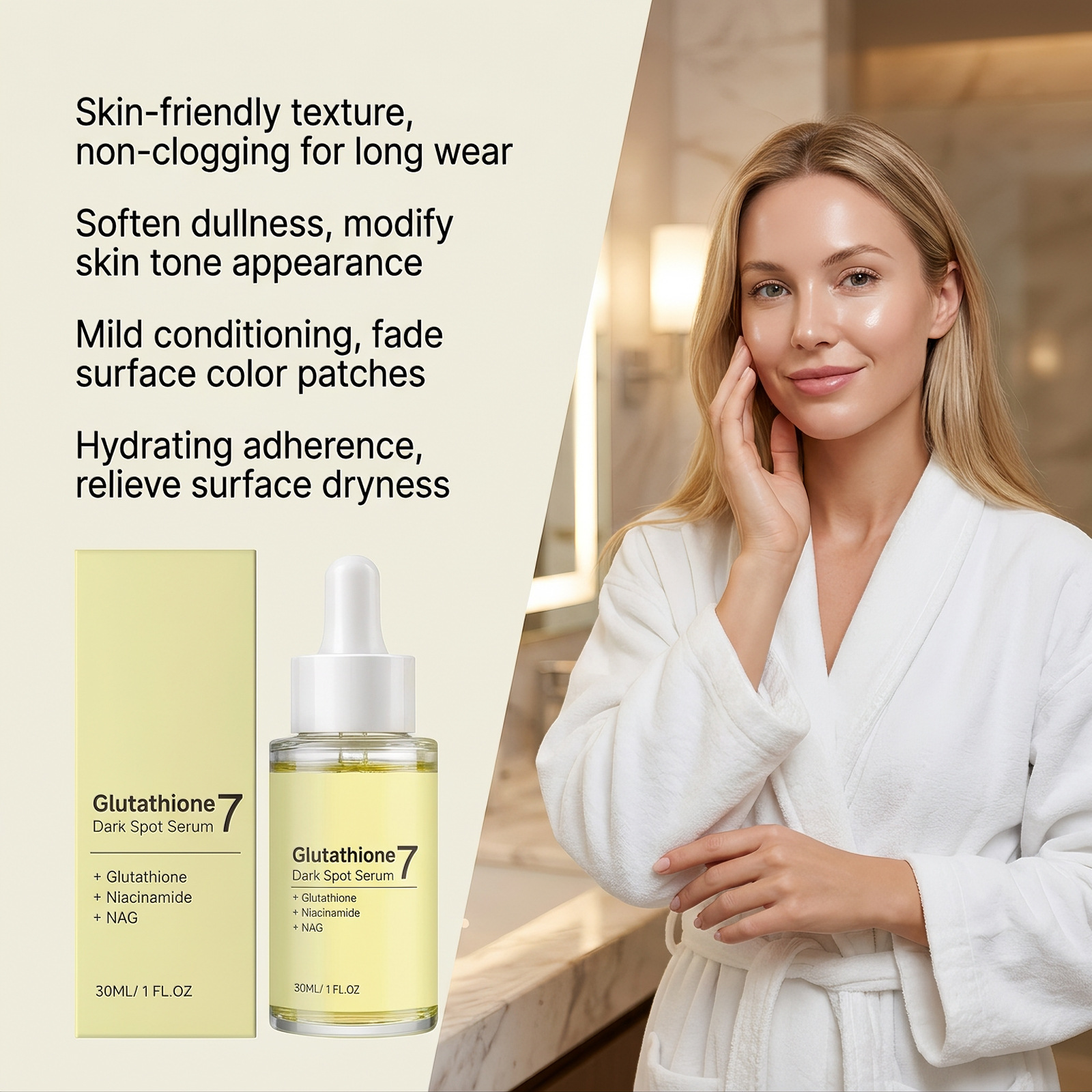 Spot Removing&Moisturizing Essence Moisturizing and Comfortable Facial Skin Lock water, clear and glossy coating