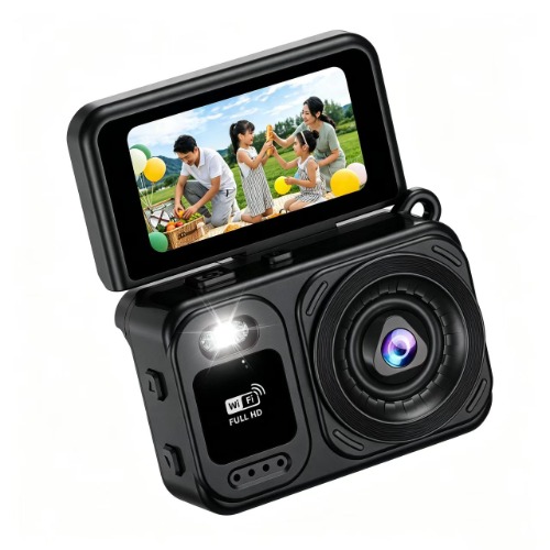 Digital Camera Children Cameras with 1.47 Inch Screen Flash Lamp Video Recorder  Compact Cam Student Small Camcorder