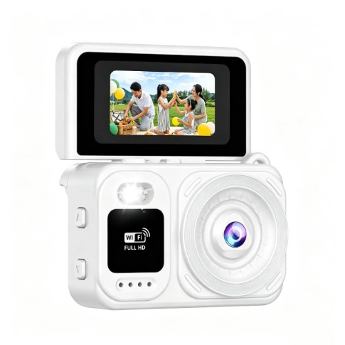 Digital Camera Children Cameras with 1.47 Inch Screen Flash Lamp Video Recorder  Compact Cam Student Small Camcorder