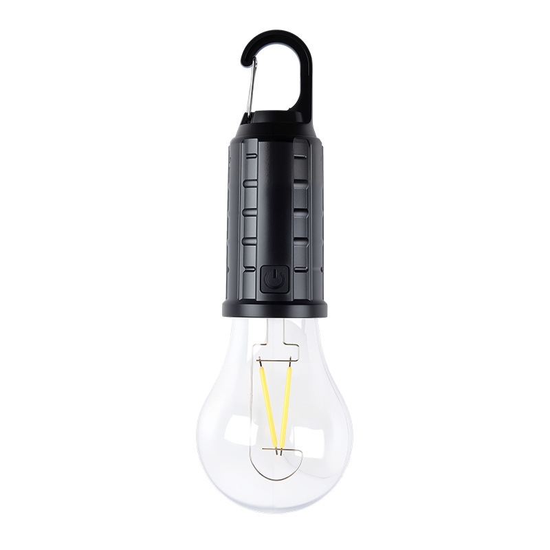 Solar Camping Light Portable Waterproof LED Lantern Rechargeable Type-C Fast Charging Bright Long Runtime Outdoor Emergency Lamp