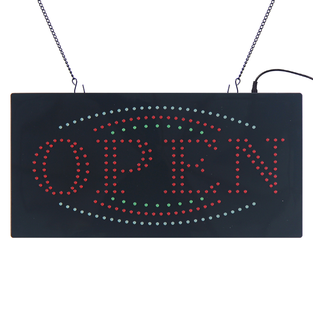 9*19 Inch Hanging on Led Open Dot Display Led Indoor High Bright Sign