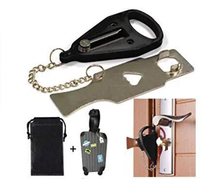 Portable Door Lock Keyless Anti-theft Hotel Lock Travel Locks Childproof Door Lock Security Home Safety