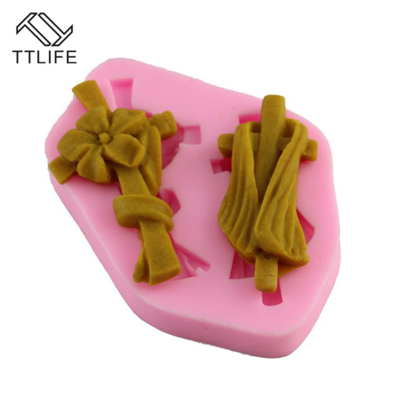 Style cross shaped fondant cake silicone mold reverse molding polymer clay chocolate decoration DIY tool baking mold
