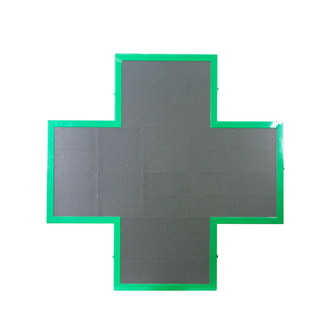 Super Bright P8 Green Color Pharmacy Cross Led Sign Programable Screen Display