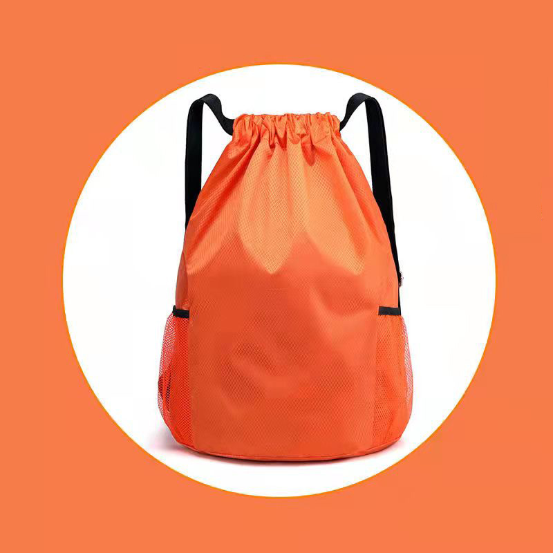Nylon Sport Bag For Women Fitness Waterproof Beach Swimming Backpacks Drawstring Gym Backpack Woman