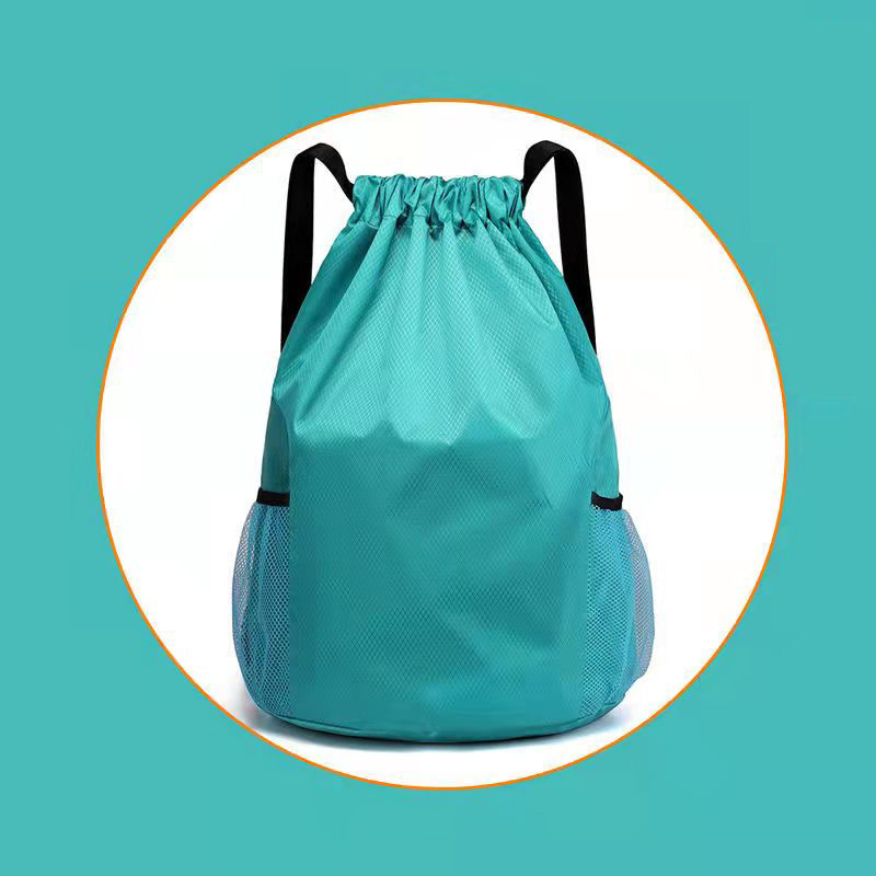 Nylon Sport Bag For Women Fitness Waterproof Beach Swimming Backpacks Drawstring Gym Backpack Woman