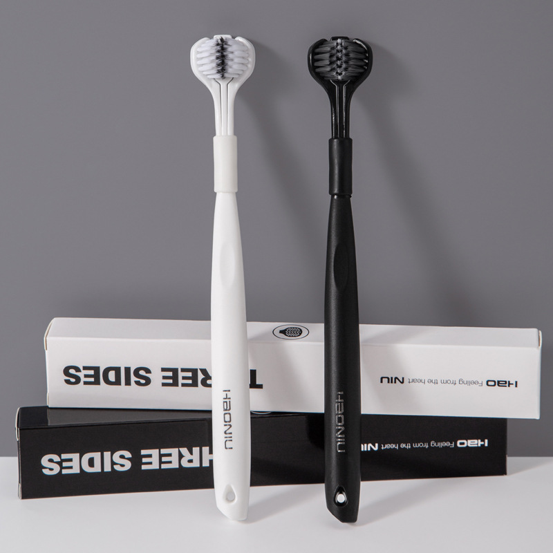 1Pc U-Shaped Three-Sided Toothbrush with Soft Bristles | 3D All-Around Soft-Bristle Cleaning Brush | Dental Care
