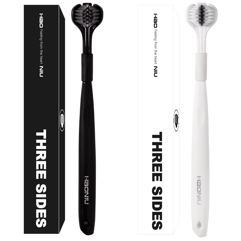 1Pc U-Shaped Three-Sided Toothbrush with Soft Bristles | 3D All-Around Soft-Bristle Cleaning Brush | Dental Care