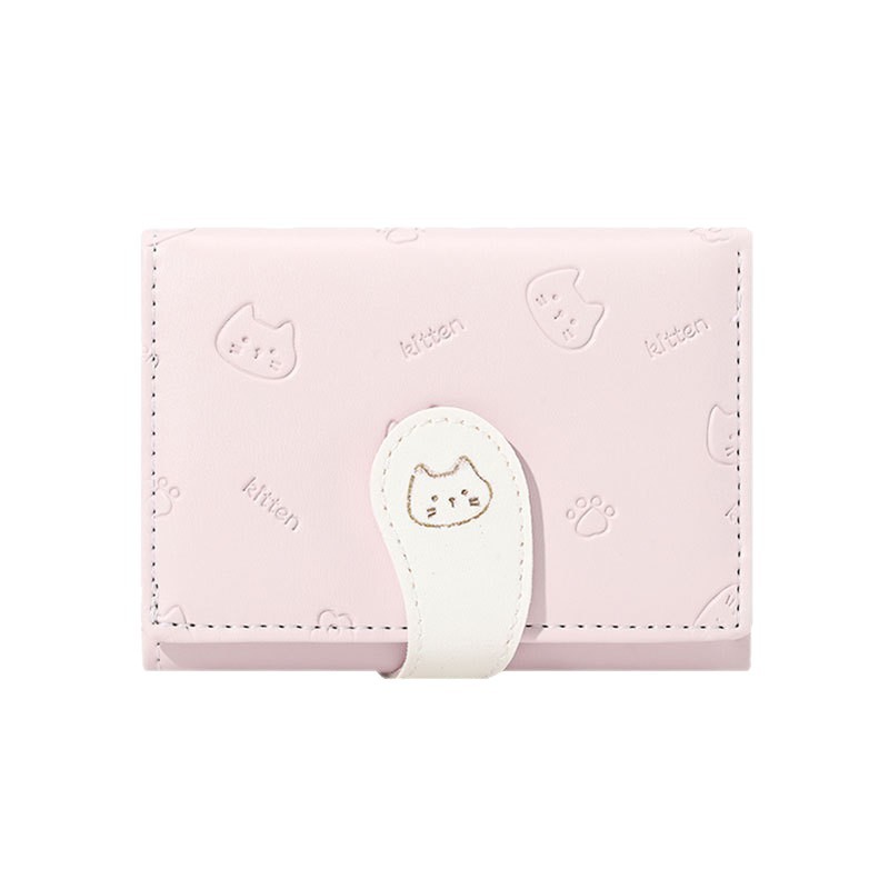 Women's Wallet Ins Women's Small Wallet Women's High end Folding Wallet Short Handbag Fashion Versatile Short Wallet