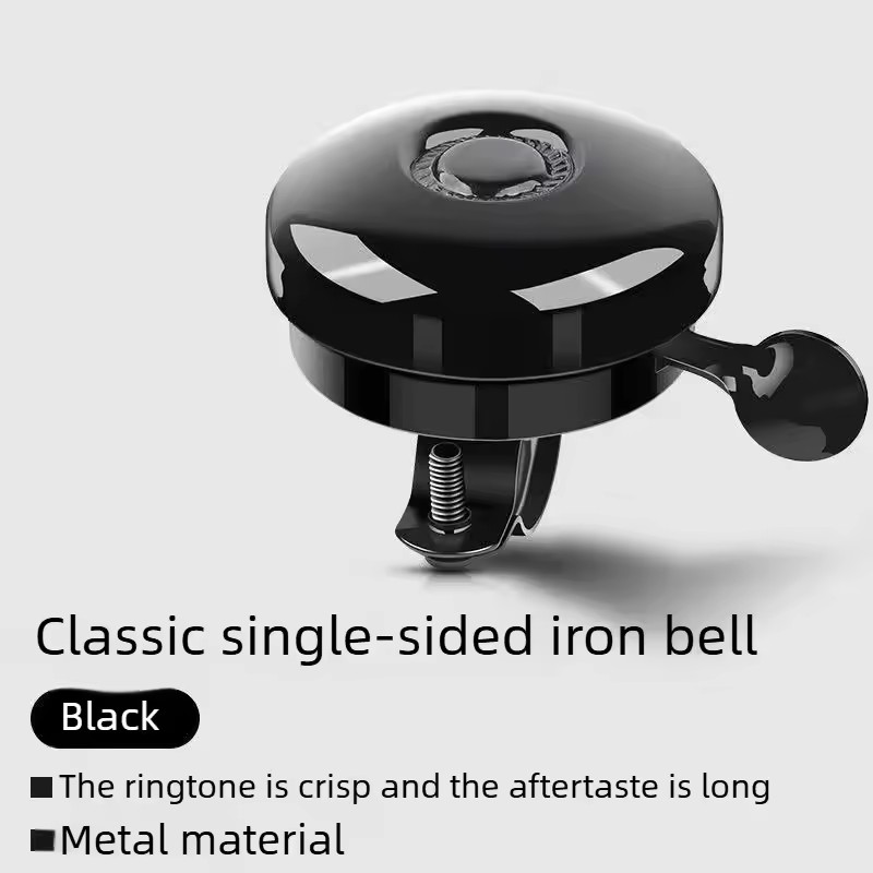 Durable Bicycle Bell Easy To Install Suitable for Mountain Bikes and Folding Bikes Loud Sound Outdoor Riding Safety Accessory