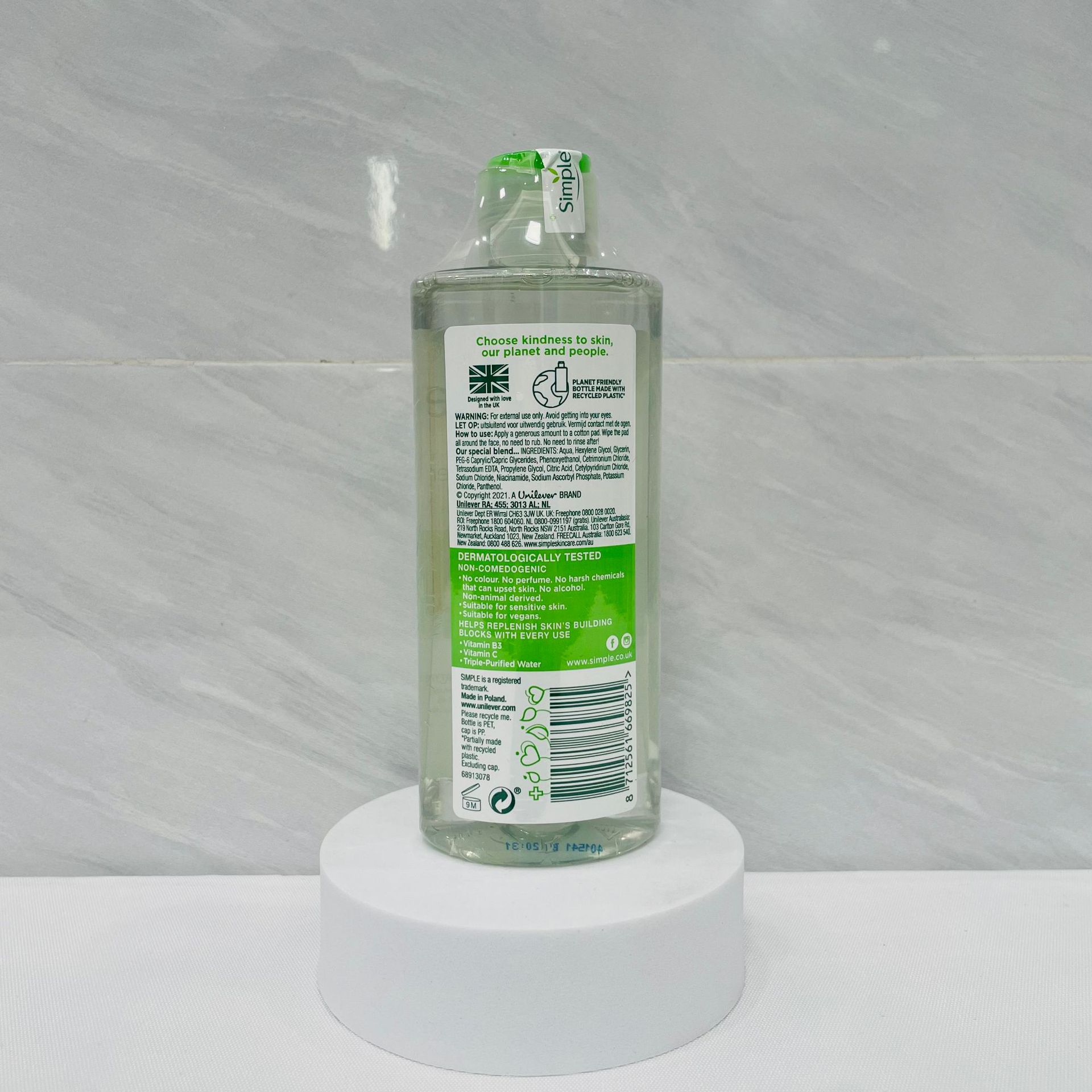 Original Simple Kind To Skin Light Moisturiser Hydrating 125ml