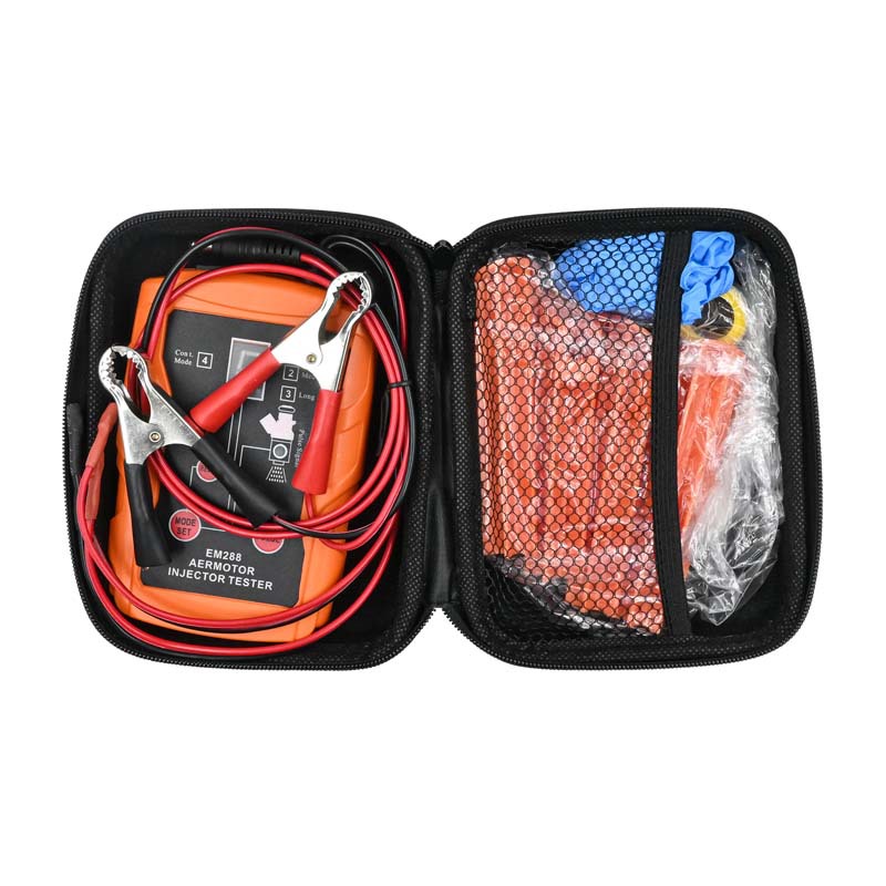 12V Upgraded Fuel Injector Tester & DIY Cleaning Tool, Test Two Injectors Simultaneously Power Drive Modefuel Injector Test