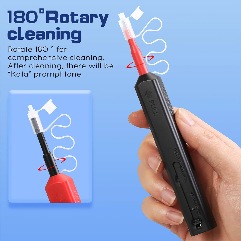 COMPTYCO SC/FC/ST/E2000 2.5mm Fiber Optic Cleaning Pen LC/MU 1.25mm Fiber Cleaner Tool FTTH Optical Fiber Connector Cleaner