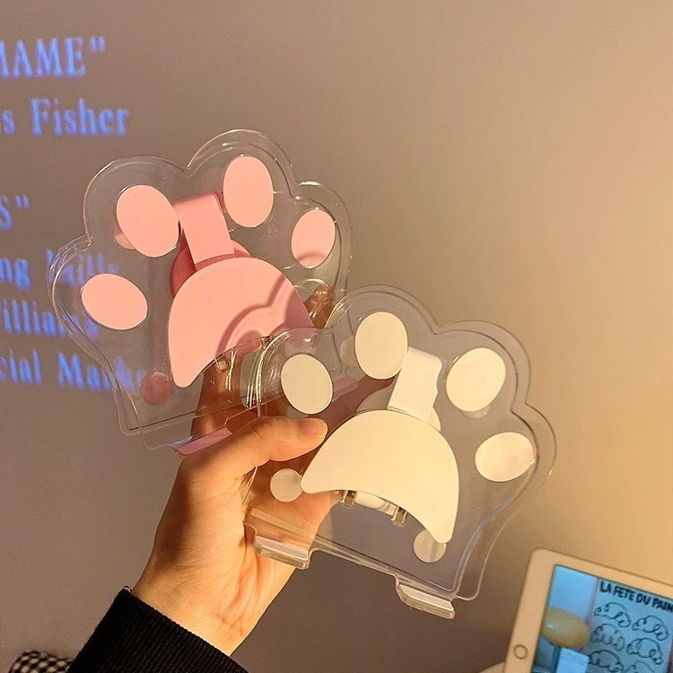 Portable  transparent  cute phone holder  home desktop tablet holder  lazy person  TV watching tool  student dormitory