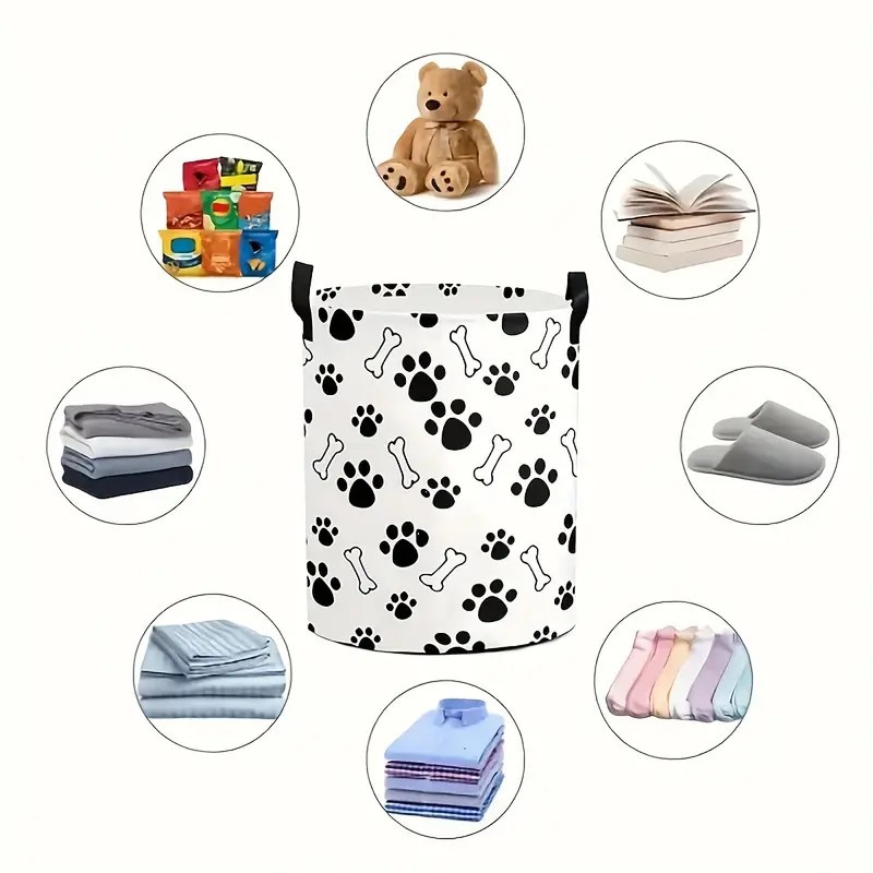 Dirty clothes storage basket  miscellaneous large capacity storage basket  storage toy storage bucket  foldable