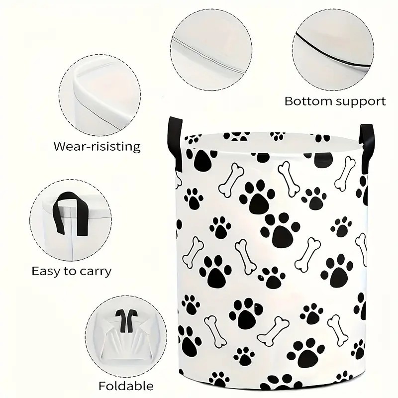 Dirty clothes storage basket  miscellaneous large capacity storage basket  storage toy storage bucket  foldable