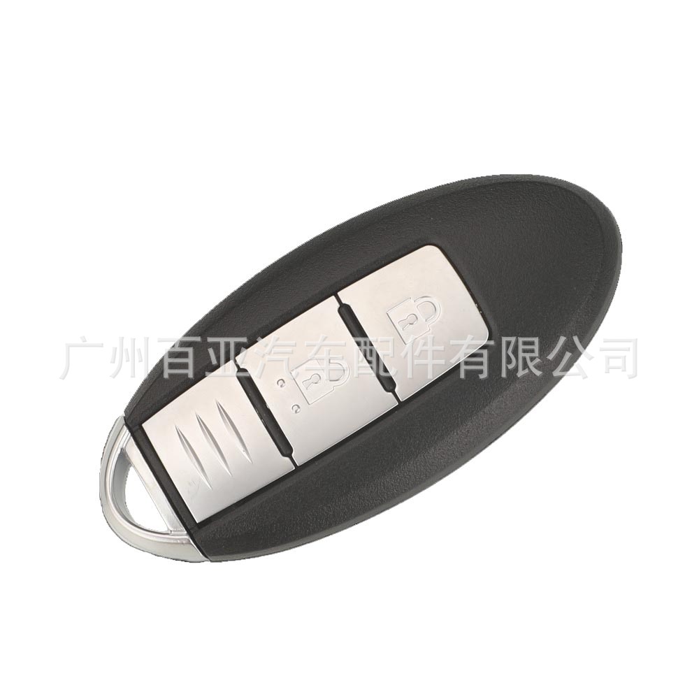 Key Fob Shell for Nissan 2/3/4 Buttons Smart Card Car Key (Note: Battery holder with side clip slot)