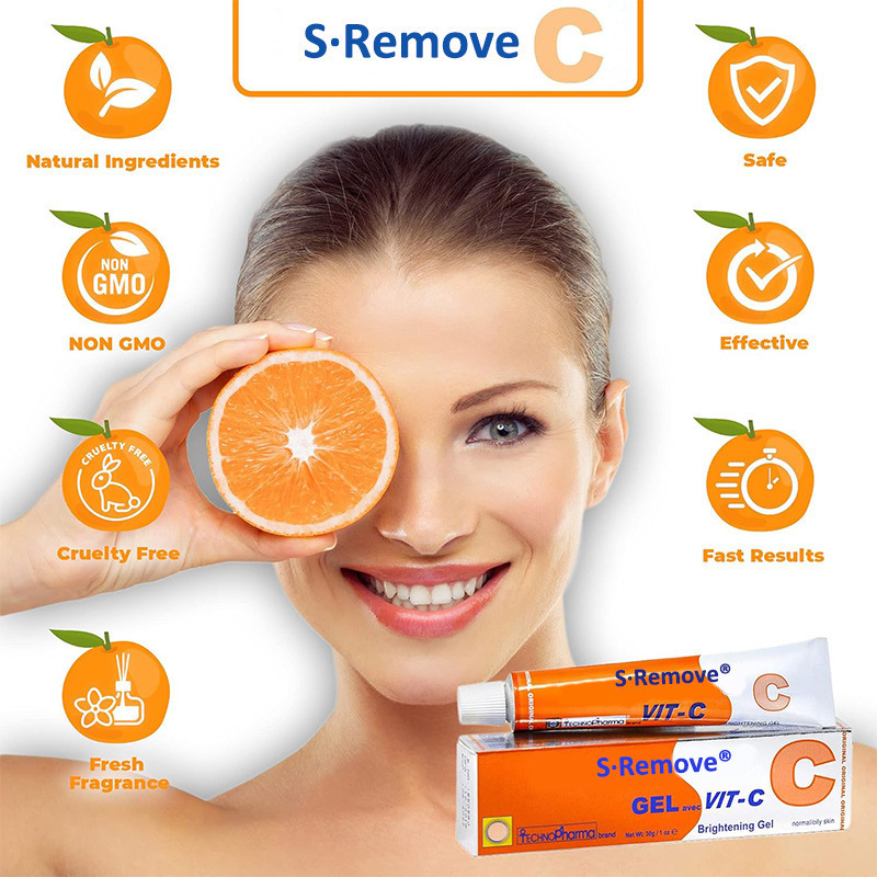 Vitamin C Gel Vitamin C Facial Body gel Moisturizing and Soothing lotion 30g