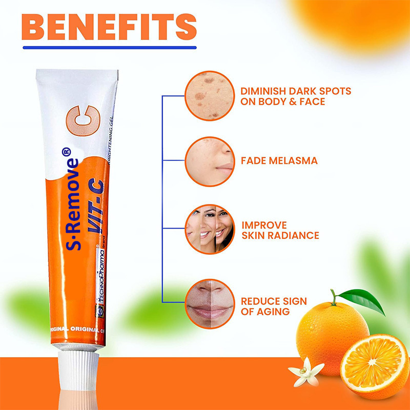 Vitamin C Gel Vitamin C Facial Body gel Moisturizing and Soothing lotion 30g